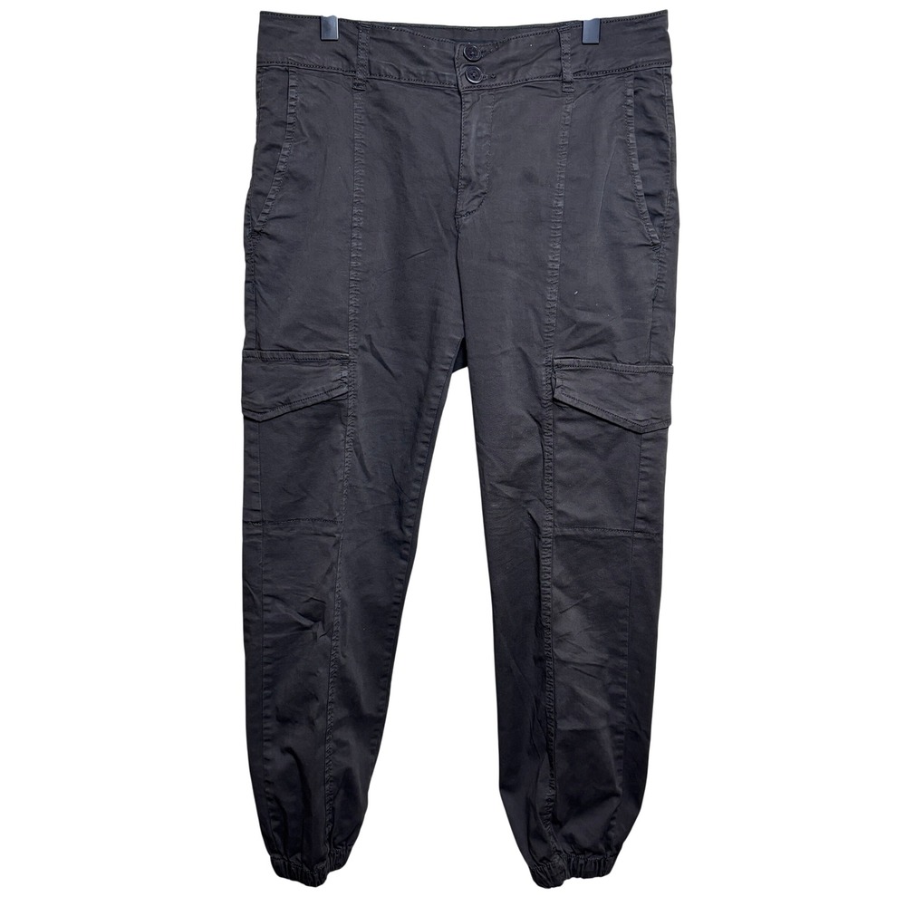 Sanctuary‎ Standard Surplus Black Joggers Rebel Utility Cargo Pants Womens 27